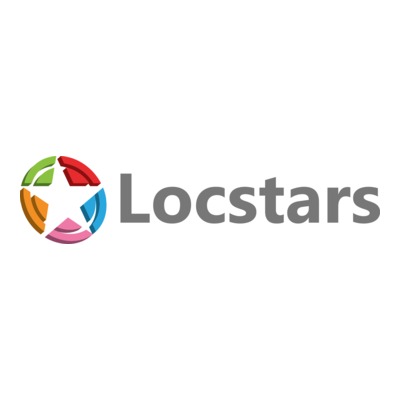 Image showing Locstars' global translation and localization services, with a world map, digital devices, and Arabic script, symbolizing international communication and cultural diversity.
